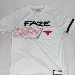 White and Red Men's Jersey